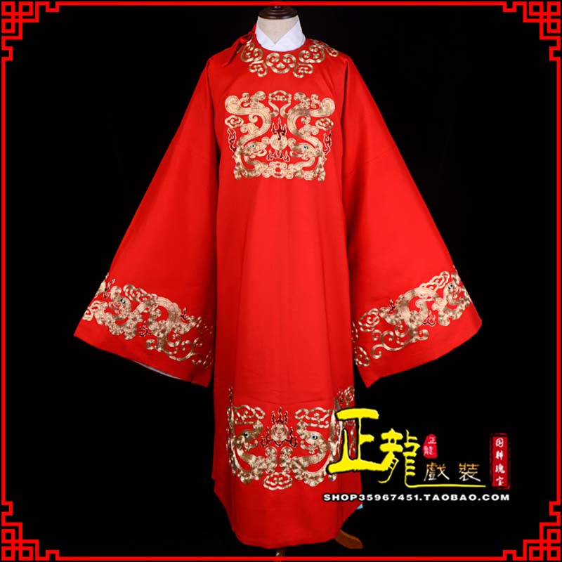 蕉城戏曲官衣官服舞台演出