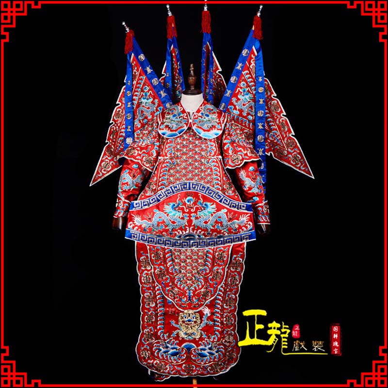 蕉城武生戏服戏曲武将靠